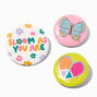 Bloom As You Are Pinback Button Set - 3 Pack,