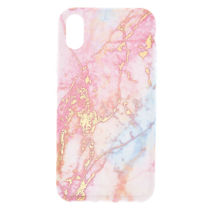 Pink Pastel Marble Phone Case - Fits iPhone XS Max,