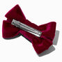 Pink &amp; Black Velvet Bow Hair Clips - 2 Pack,