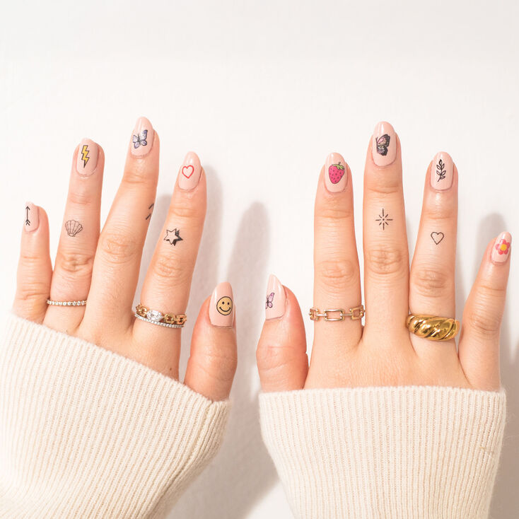 INKED by Dani Nail Art Temporary Tattoos,