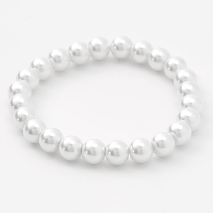 White Pearl Jewelry Set - 3 Pack,