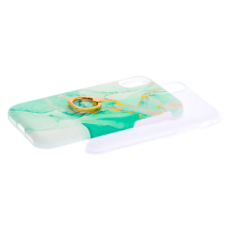 Embellished Clear/Blush Pink Phone Case - Fits iPhone&reg; 13 Pro,