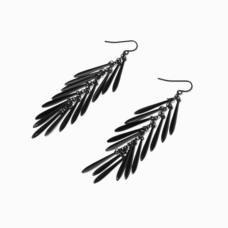 3" Tassel Drop Earrings - Blush,