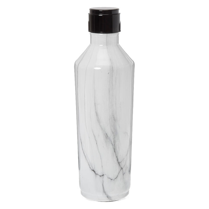 Marble Print Water Bottle,