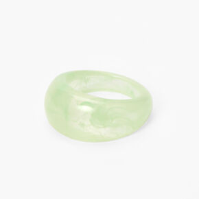 Marble Dome Ring - Jade,