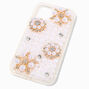 Crystal &amp; Pearl Flowers Bling Phone Case - Fits iPhone&reg; 11,