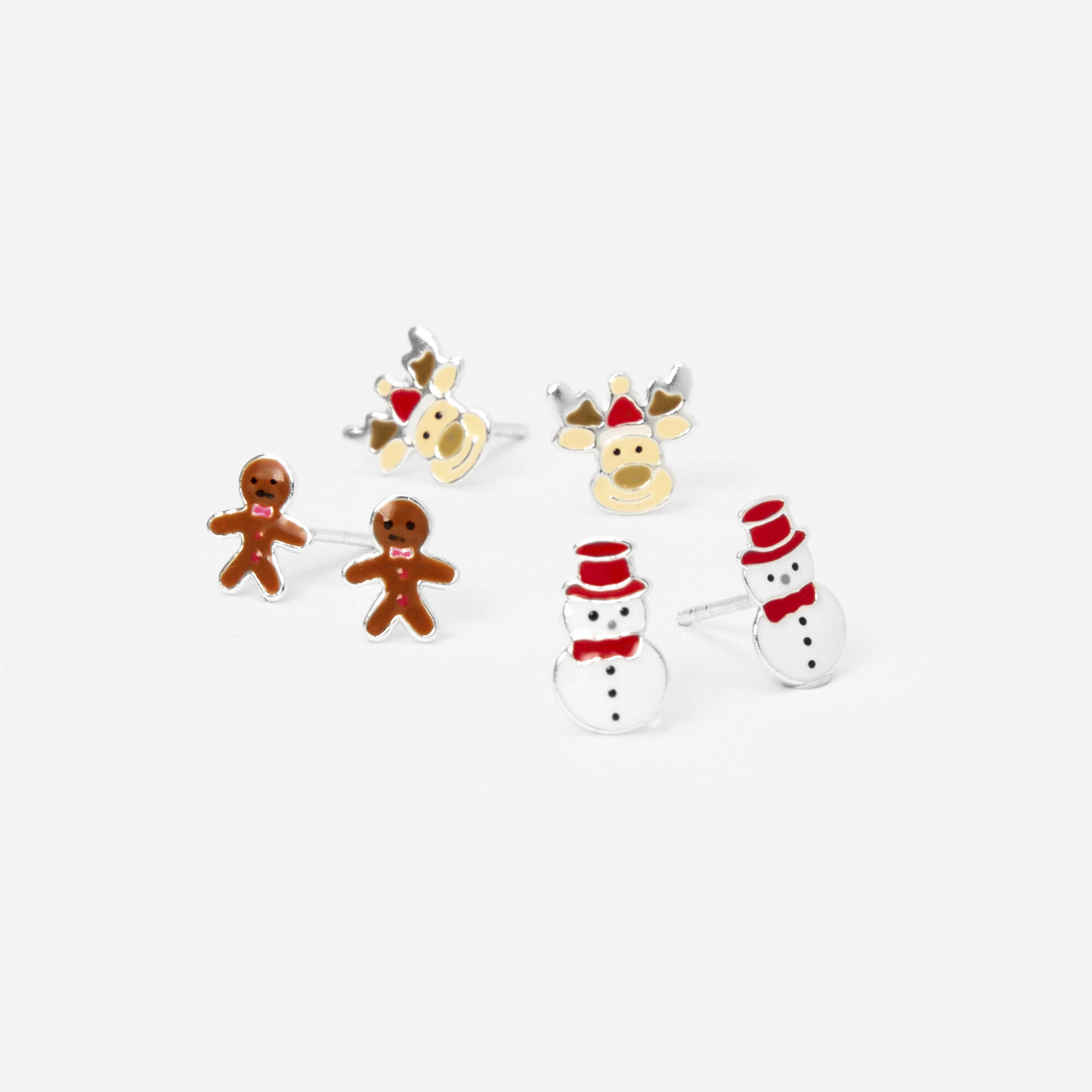 Silver 5 Halloween Drop Earrings 6 Pack Icing Us