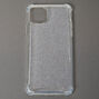 Clear Glitter Protective Phone Case - Fits iPhone 11,