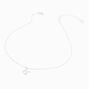 Silver Zodiac Embellished Pendant Necklace - Taurus,