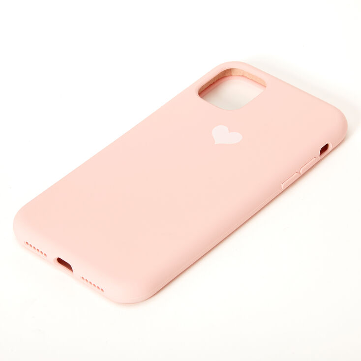 Blush Pink Heart Phone Case - Fits iPhone&reg; 11,