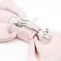 Large Hair Bow Clip - Blush Pink,