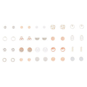 Earring Multi Sets For Women Icing Us Geometric Stud Earrings 20 Pack