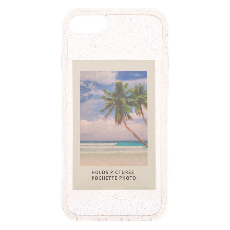 Instax Mini Pocket Glitter Phone Case - Fits iPhone 6/7/8,