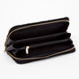 Faux Fur Wristlet - Black,