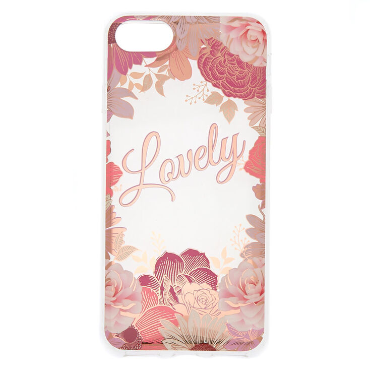 Lovely Floral Phone Case - Fits iPhone 6/7/8 Plus,