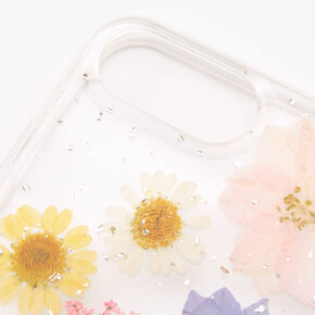 Clear Pressed Flower Phone Case - Fits iPhone 6/7/8 Plus,