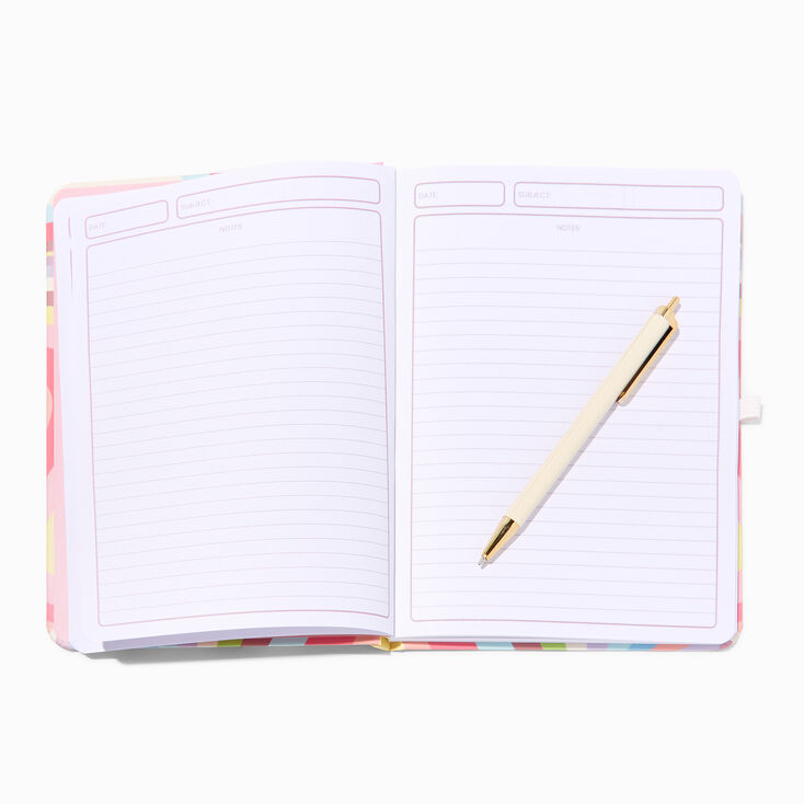 Wavy Pastel Rainbow Journal,