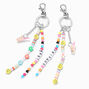 Best Friends Beaded Milkshake Charm Keychains - 2 Pack,
