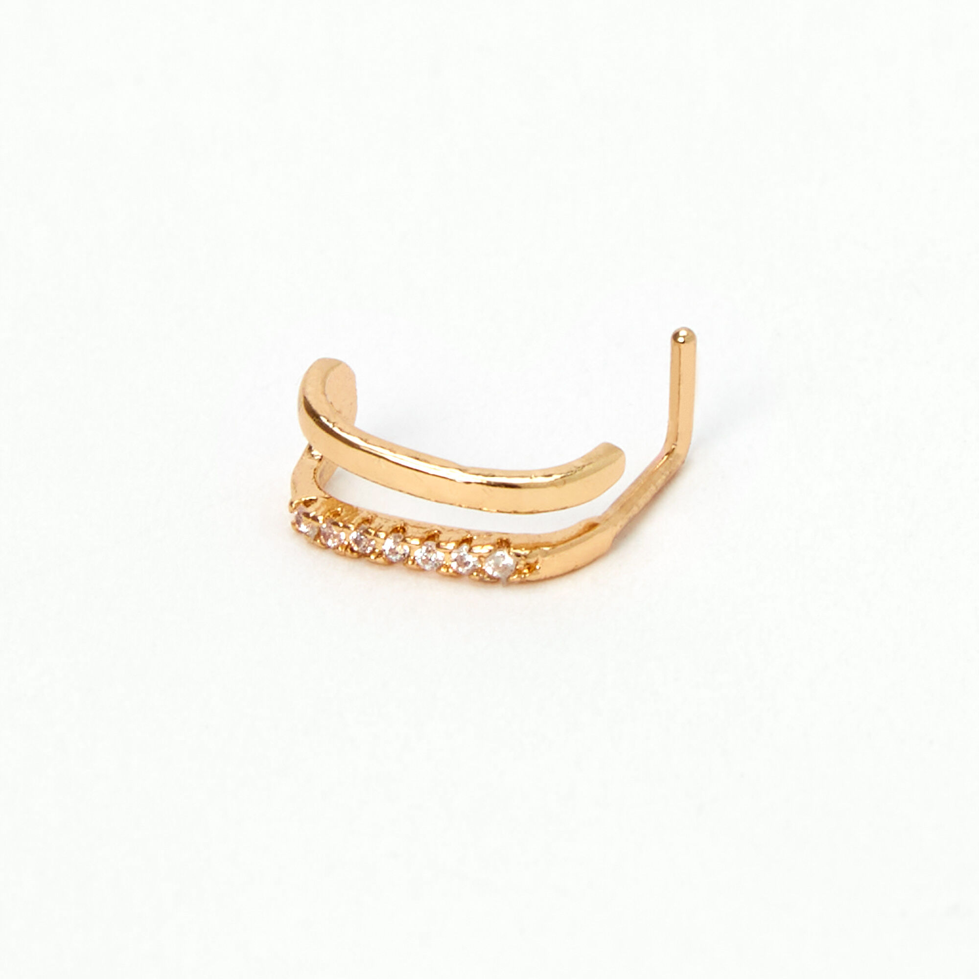 Crystal nose hotsell ring hoop
