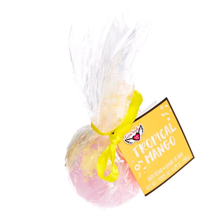 Tropical Mango Round Bath Bomb,