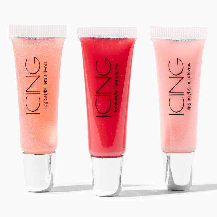 Glossy Spring Lip Gloss Set - 3 Pack,
