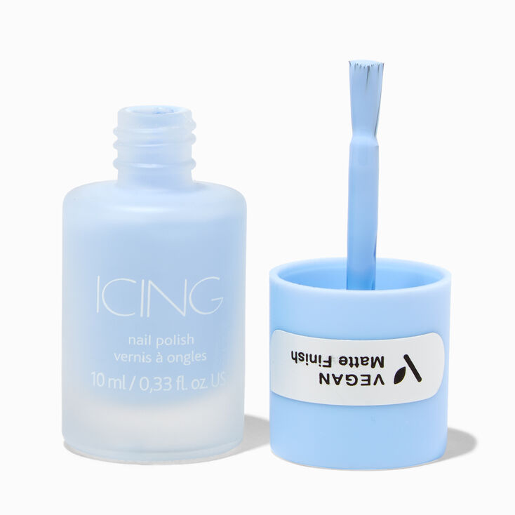 Vegan Matte Effect Nail Polish - Sorbet Blue,