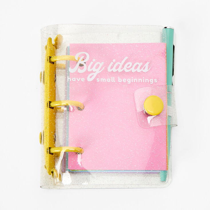 Big Ideas Have Small Beginnings Glitter Journal,