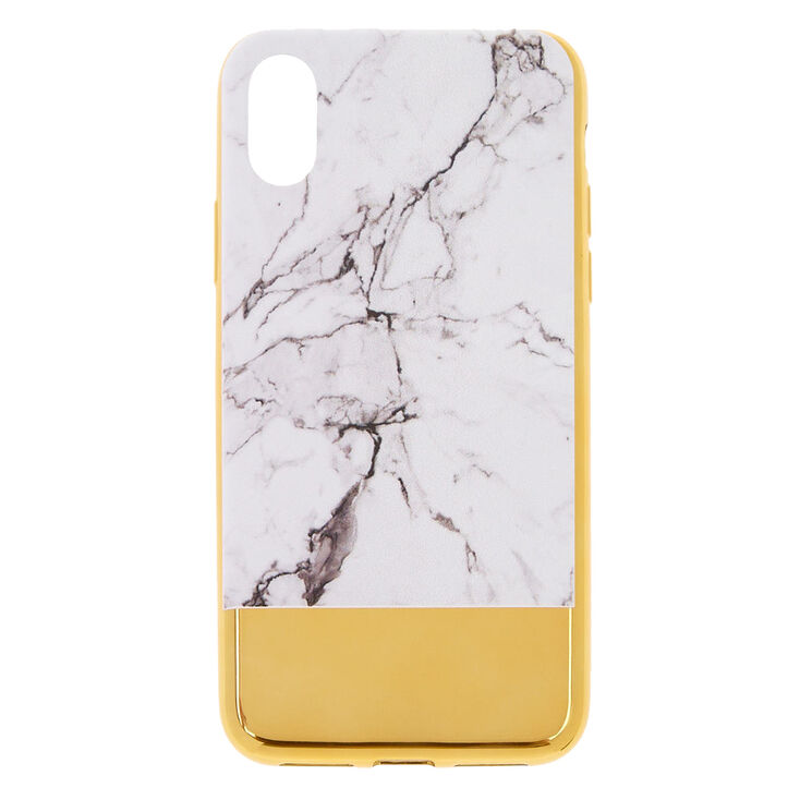Metallic Gold Bar Marble Phone Case,
