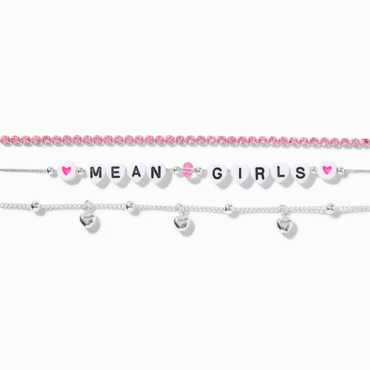 Mean Girls&trade; x ICING Pink Layered Choker Necklace,