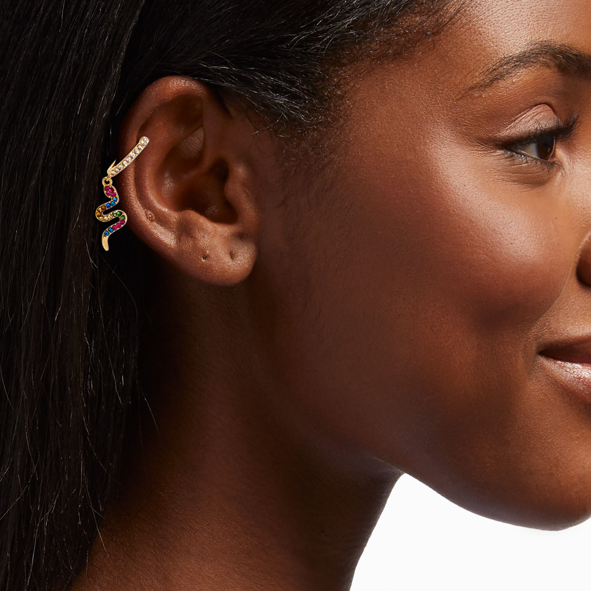 Snake earring cartilage deals