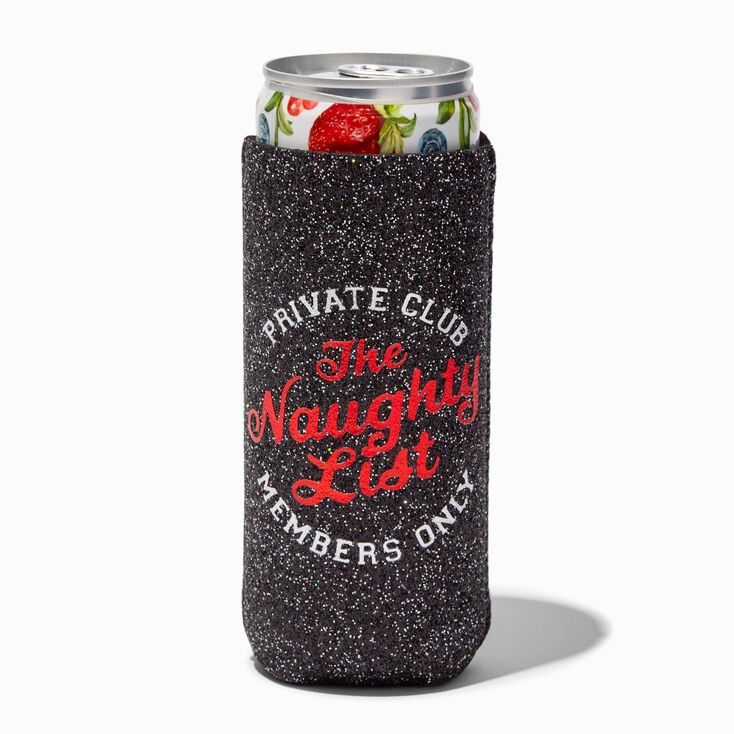 &quot;The Naughty List&quot; Tall Can Cooler,