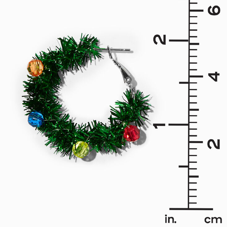 Christmas Wreath &amp; Lights Earring Set - 3 Pack,