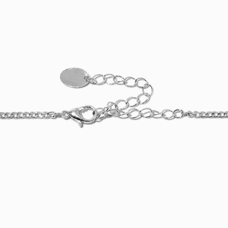 Burnished Silver Snake Choker Necklace,