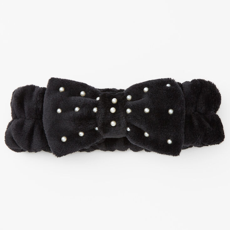 Makeup Bow Headwrap - Black,