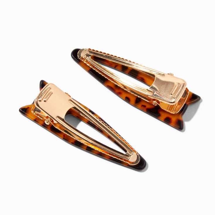 Tortoiseshell Cat Hair Clips - 2 Pack,