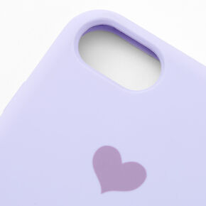 Lavender Heart Phone Case - Fits iPhone 6/7/8/SE,
