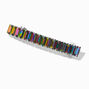 Iridescent Rainbow Crystal Hair Clip,