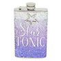 Star Tonic Glitter Flask - Purple,