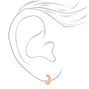 Mixed Metal 10MM Vine Hoop Earrings - 3 Pack,