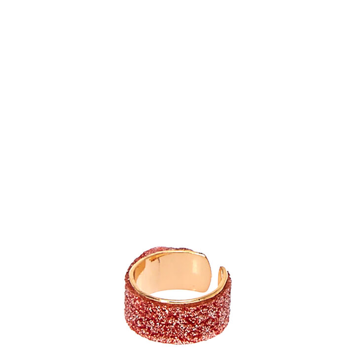 Rose Gold Glitter Ear Cuff,