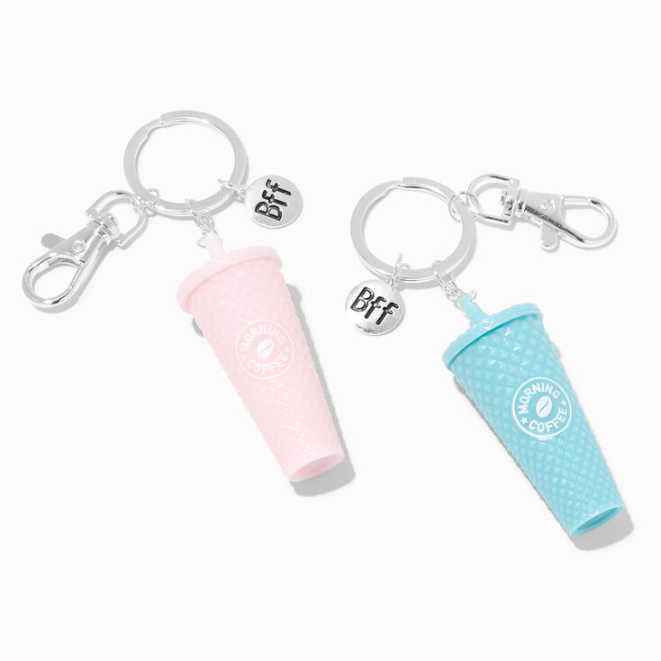 Best Friends Morning Coffee Keychains - 2 Pack,