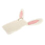 White Fur Bunny Phone Case - Fits iPhone X/XS,