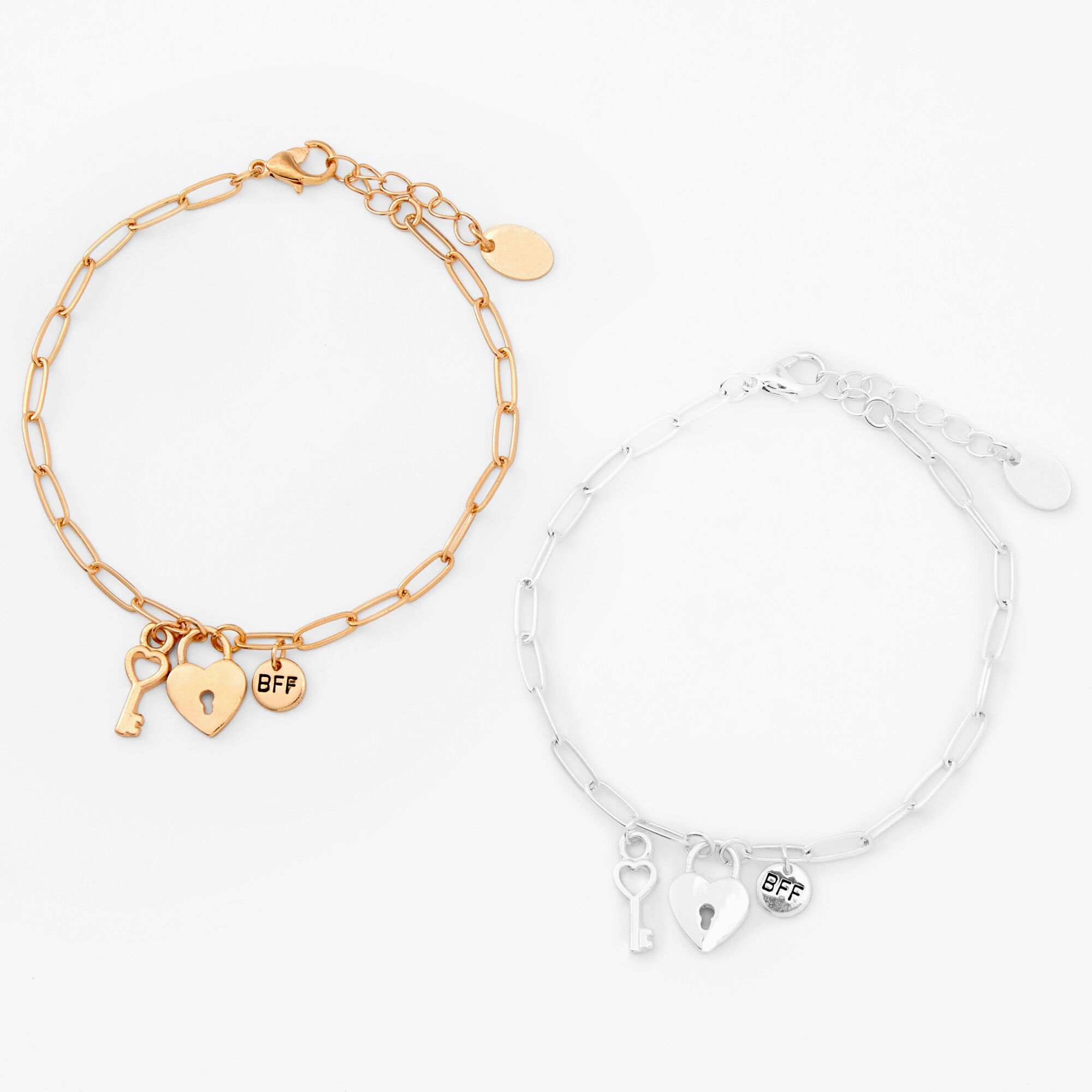 Silver Stainless Steel Bracelet Love Heart Lock Bangle Key Pendants  Necklace - Sale price - Buy online in Pakistan - Farosh.pk