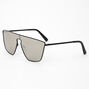 Gray Shield Sunglasses - Black,