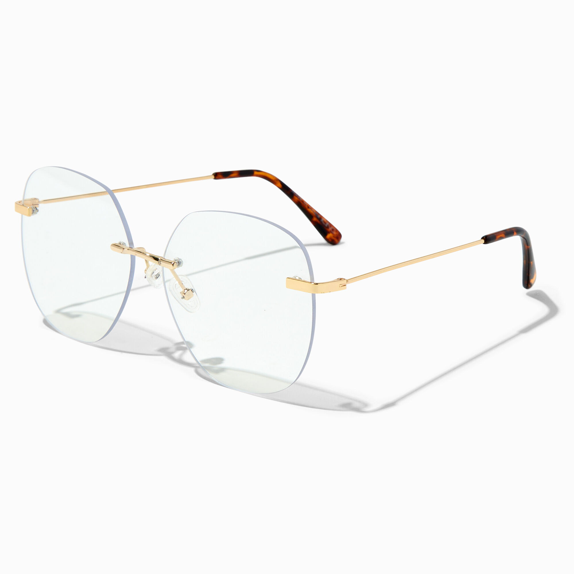 Round glasses clear lens new arrivals