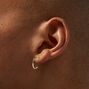 Gold-tone Mini Geometric Earrings Set- 9 Pack,