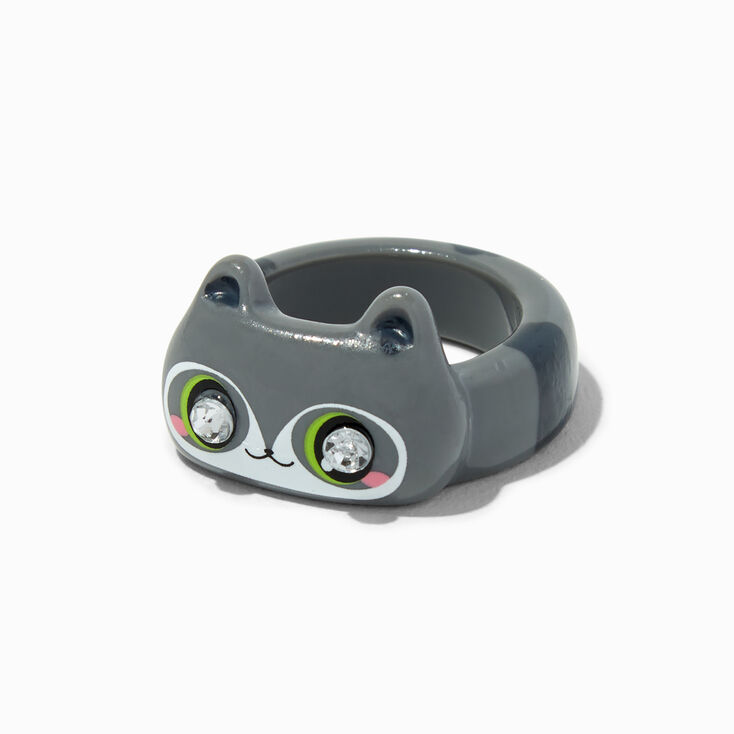 Gray Raccoon Ring,