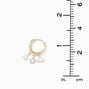 Silver 18G Rainy Day Cartilage Clicker Earring,