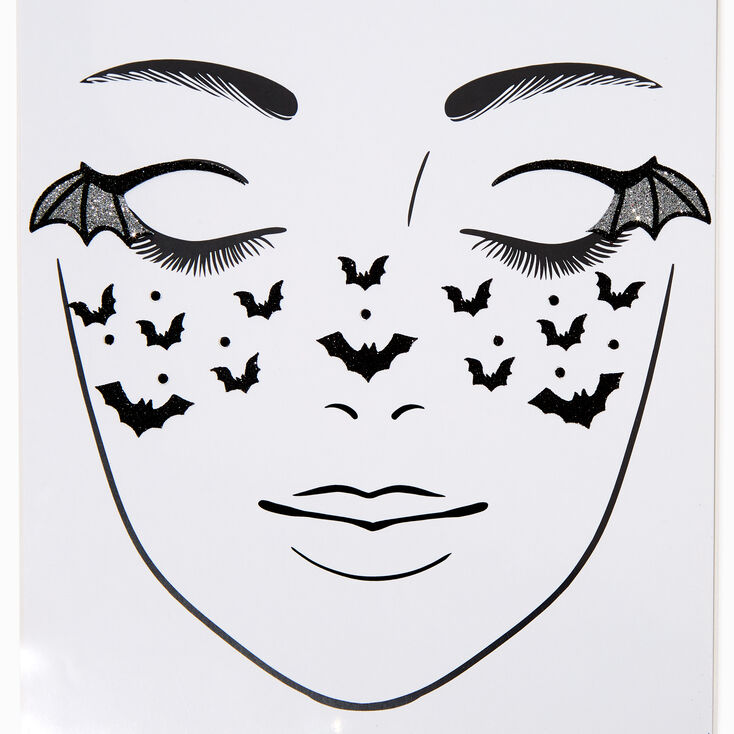 Black Bats Face Gems,