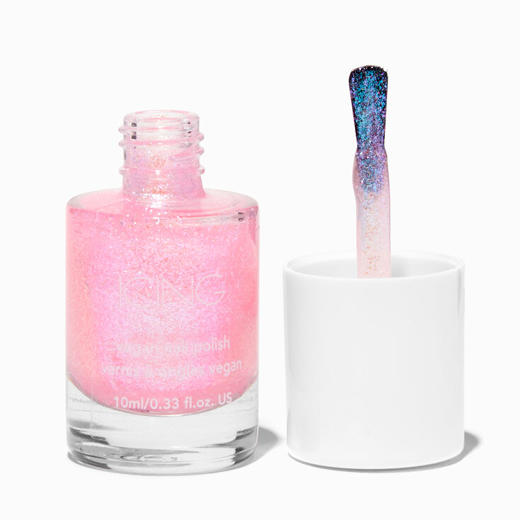 Vegan Glitter Nail Polish - Pageant Princess,